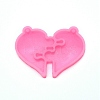Valentine's Day Theme Pendant Silicone Molds DIY-TAC0005-97-1