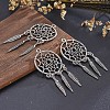Tibetan Style Alloy Pendants LS-X-TIBE-Q054-14TAS-NR-4
