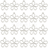 100Pcs Tibetan Style Alloy Pendants FIND-SC0009-48S-1