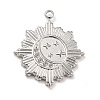 Non-Tarnish 304 Stainless Steel Pendants STAS-A066-21P-1