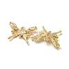 Brass Micro Pave Cubic Zirconia Pendants KK-H460-52G-2