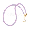 4MM Round Nylon Cotton Cord Necklaces Making NJEW-C106-02G-11-1
