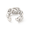 Brass Open Cuff Rings RJEW-P098-08P-3