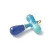 Brass Enamel Pendants X-KK-E093-03G-T-01-2