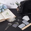 Acrylic Reserved Label Card DIY-FG0007-37-4