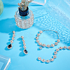 Sunflowers Shape Rhinestone Cup Chains CH-GA0001-03-5