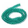 Transparent Glass Beads Strands X-EGLA-A034-T8mm-MD18-3