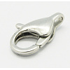 Tarnish Resistant 304 Stainless Steel Lobster Claw Clasps LS-STAS-Q048-3-2