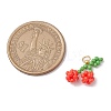 Glass Seed Beaded Pendants PALLOY-MZ00485-2