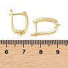Brass Hoop Earring Findings KK-D109-04G-3