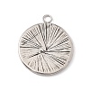 304 Stainless Steel Norse Valknut Rune Pendant X-STAS-E158-07AS-2