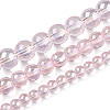 Electroplate Transparent Glass Beads Strands LS-GLAA-T032-T4mm-AB10-4