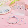 50Pcs 5 Colors Handmade Porcelain Beads PORC-TADJ0001-06A-6