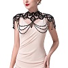 Acrylic Imitation Pearl Bridal Shoulder Chains WG03870-02-1