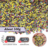 100G Back-to-School Season Polymer Clay Cabochons CLAY-SC0002-80-2