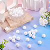 50Pcs Food Grade Eco-Friendly Silicone Beads SIL-TA0002-89A-6