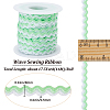 Two Tone Polyester Wavy Fringe Trim Ribbon OCOR-GF0003-97A-2