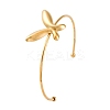 304 Stainless Steel Cuff Bangles for Women LS-BJEW-F491-01G-01-2