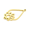 304 Stainless Steel Connector Charms LS-STAS-Q255-01G-2