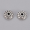 200Pcs Tibetan Style Alloy Spacer Beads TIBEB-ZF0001-01AS-1