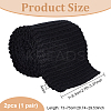 95% Cotton & 5% Elastic Fiber Ribbing Fabric for Cuffs FIND-WH0136-02C-2
