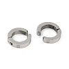 Non-Tarnish 304 Stainless Steel Clip-on Earrings EJEW-M001-10P-2