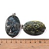 Natural Labradorite Carved Goddess Big Pendants G-B085-09P-3