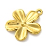 Ion Plating(IP) 304 Stainless Steel Pendants STAS-K293-07G-2