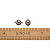 Round Brass Magnetic Clasp KK-TA0007-44B-7