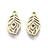 201 Stainless Steel Charms STAS-T044-213G-1