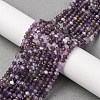 Faceted Natural Amethyst Beads Strands LS-G-RM241221-N2-2