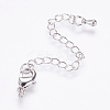 Long-Lasting Plated Brass Chain Extender LS-X-KK-F711-09P-1