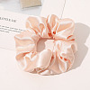 Satin Face Elastic Hair Accessories OHAR-PW0007-43R-1