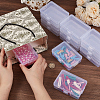 12Pcs Transparent Plastic Storage Boxes CON-CN0001-43-3