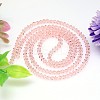 Faceted Imitation Austrian Crystal Bead Strands G-M180-5mm-30A-2