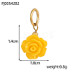 12Pcs 304 Stainless Steel Resin Charms STAS-OY009-84G-4