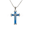 Cross Alloy Pendant Necklaces for Men FS-WG5CDA8-02-1