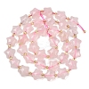 Natural Rose Quartz Beads Strands G-Z080-A10-10mm-3
