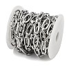 Non-Tarnish 304 Stainless Steel Link Chains CHS-A013-04P-01-3