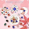 25Pcs 5 Styles Alloy Pendants FIND-FS0003-52-3