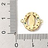 Brass Pave Colorful Cubic Zirconia Connector Charms LS-KK-M278-02B-G-3