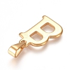 304 Stainless Steel Pendants STAS-F106-95G-B-01-2