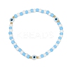 2Pcs Glass Seed Beads Stretch Bracelets for Women BJEW-JB11693-3
