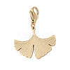 304 Stainless Steel Ginkgo Leaf Pendant Decoration STAS-S165-26G-1
