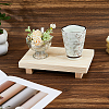 Wooden Jewelry Display Pedestals ODIS-WH0030-154A-4