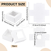 Square Kraft Paper Storage Gift Boxes CON-WH0095-100B-01-2