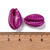 Baking Paint Cowrie Shell Beads SSHEL-M023-01F-3