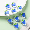 Transparent Enamel Acrylic Beads TACR-S155-003K-6