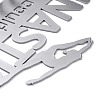 (Defective Closeout Sale) Fashion Iron Medal Hanger Holder Display Wall Rack ODIS-XCP0001-20-5