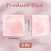 Marble Pattern Porcelain Wax Seal Mats AJEW-WH20007-82A-03-2